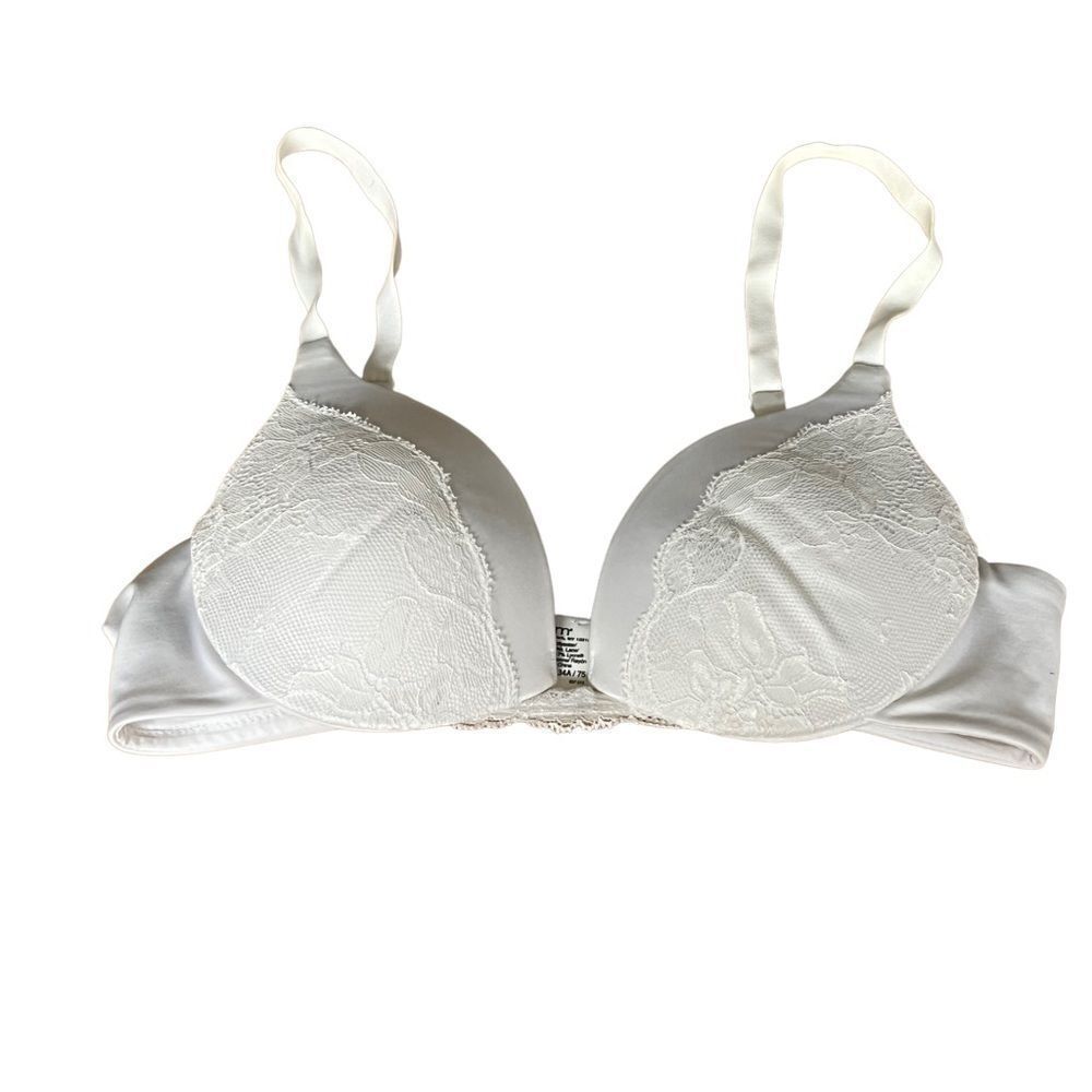 Maiden Form White Lace Bra 34A